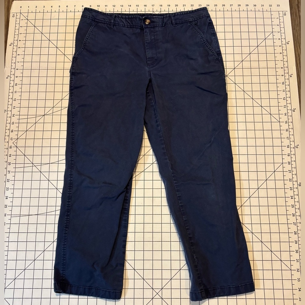 2 Pair of L.L. Bean Women’s Size 8 Regular Navy Favorite Fit Chinos